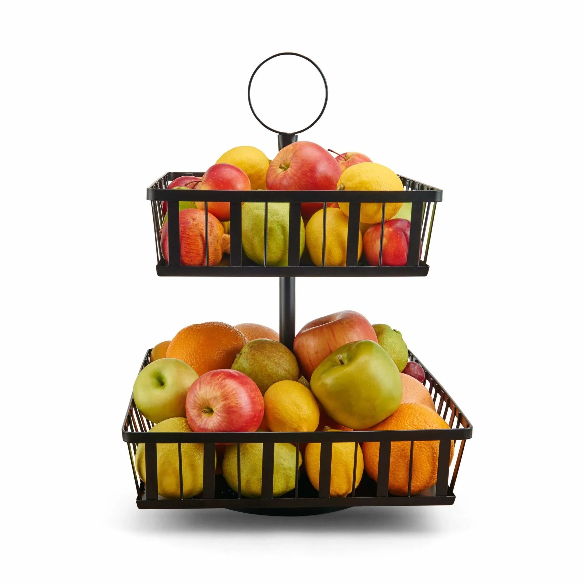 Mikasa Gourmet Basics Rotating 2 Tier Basket