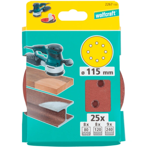 Schleifscheibe, Ø 115 mm, 25 Stück