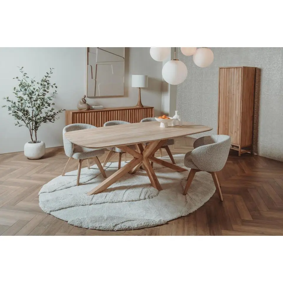 Tower Living - Crotone eettafel - 180 cm - naturel