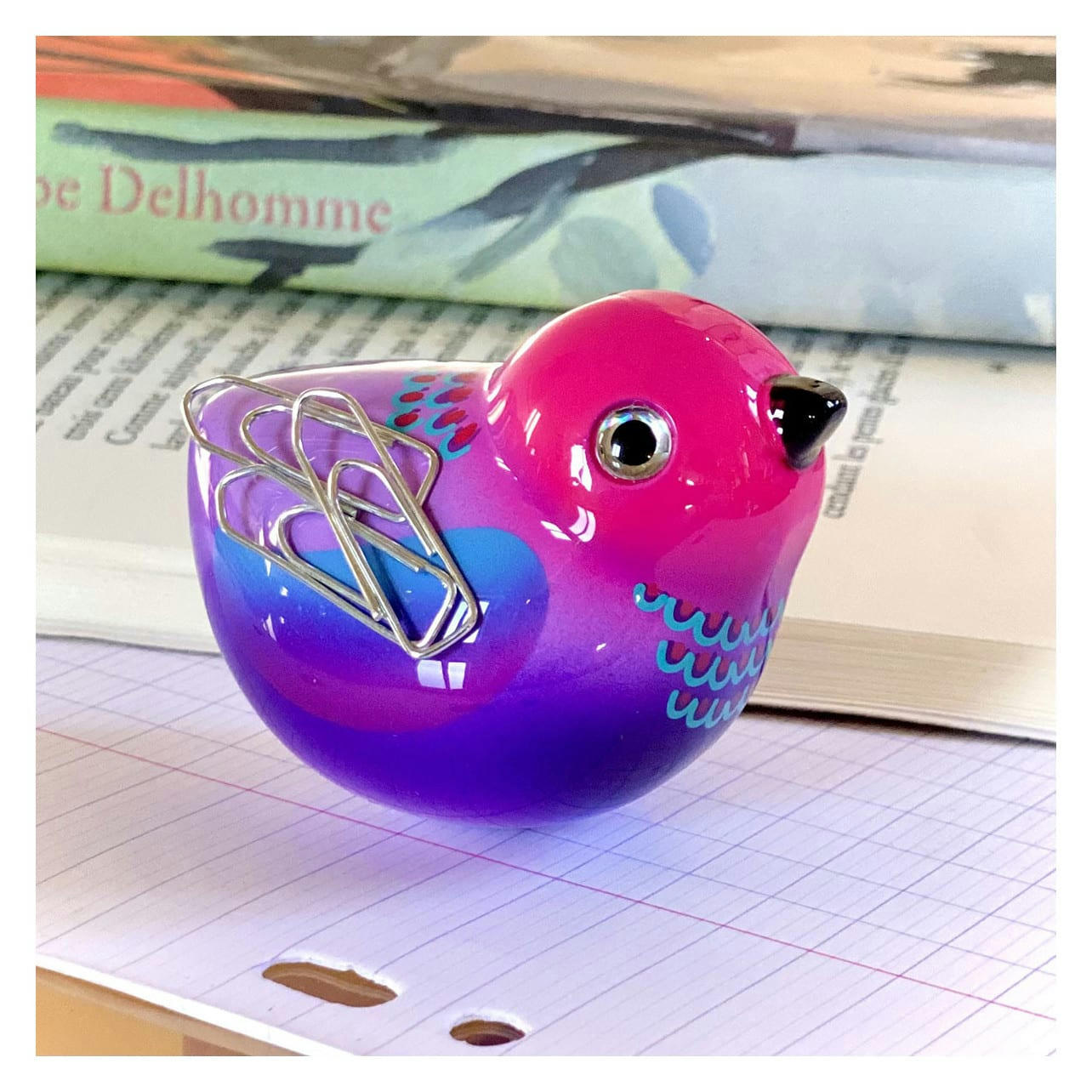 PIU PIU - Oiseau aimant pour trombones