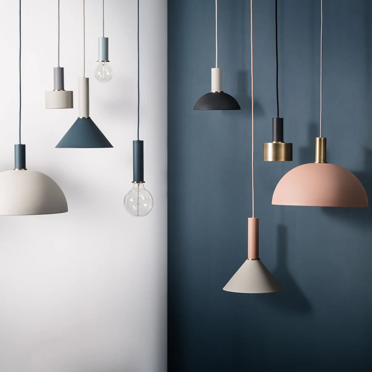 Ferm Living - Socket Pendelleuchte Low