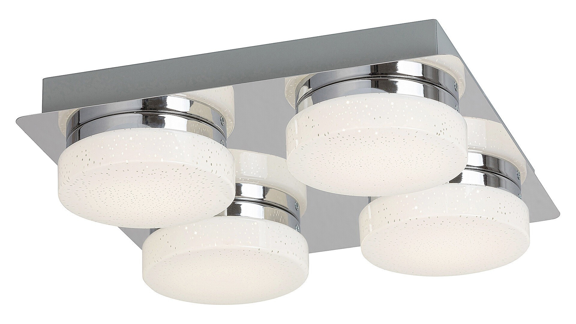 Lampa sufitowa Hilary chromowana biała LED 1x20W 4000K 1600lm Rabalux