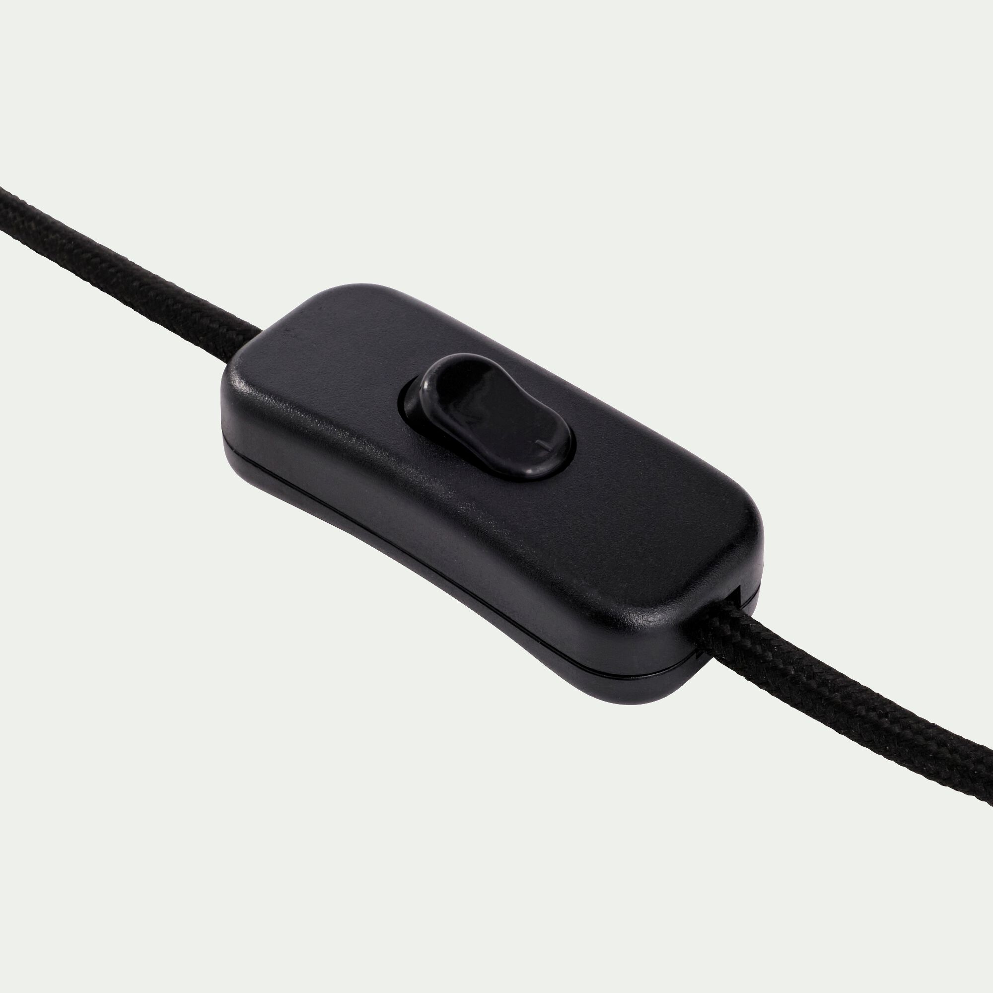 KONE - Pied de lampe à poser en métal effet bois clair H51,5cm - naturel
