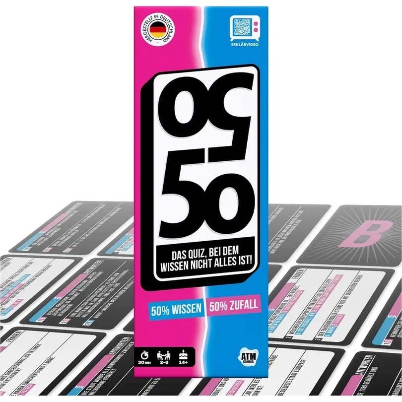 Kartenspiel 50/50