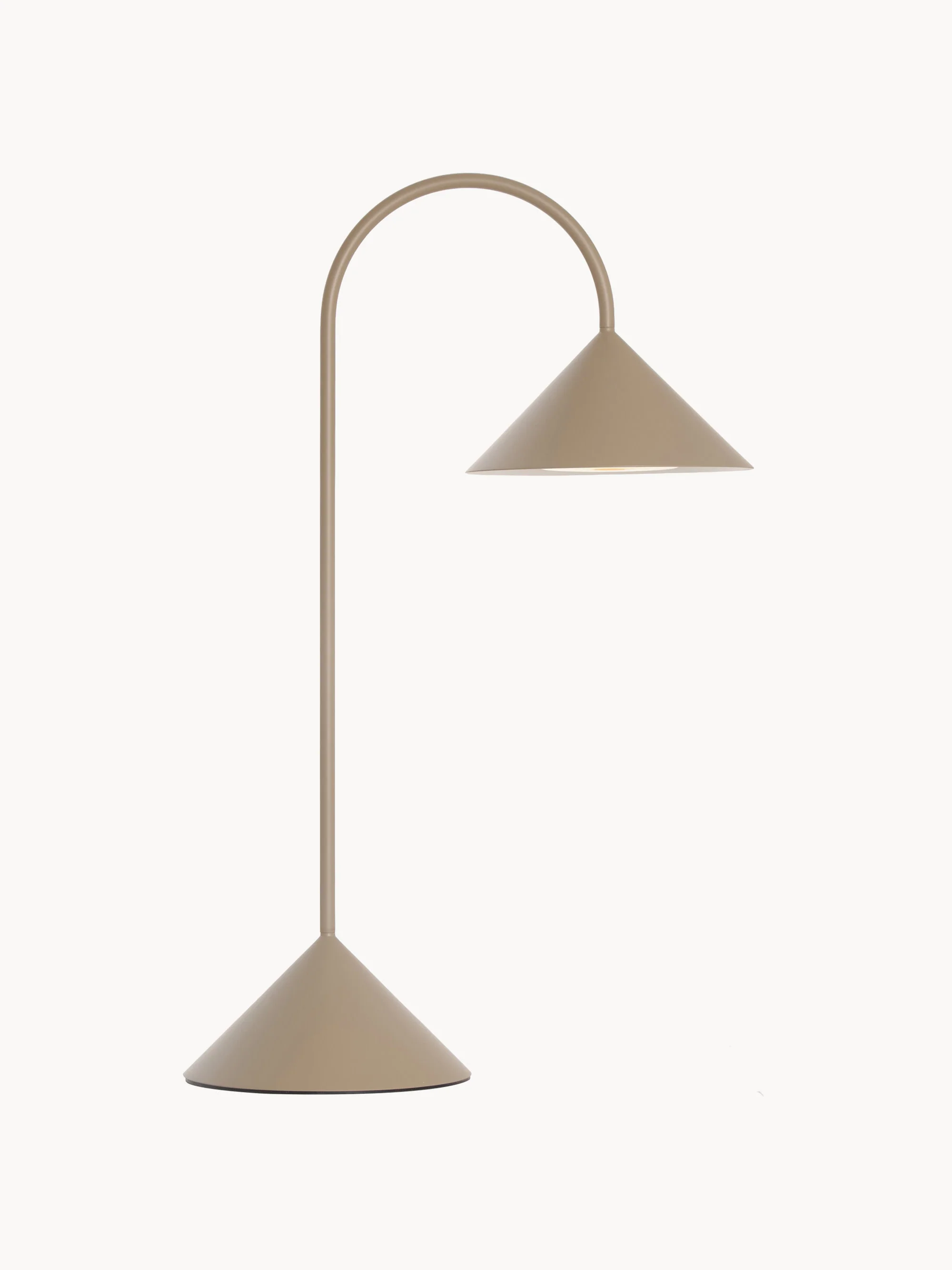 Mobile Outdoor-LED-Tischlampe Grasp, dimmbar