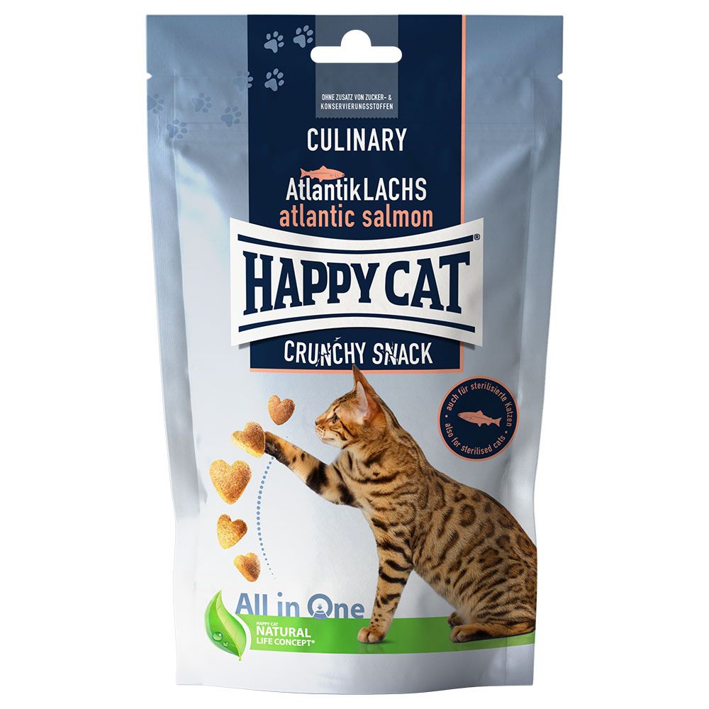 Happy Cat Culinary Crunchy Snack Atlantic Salmon