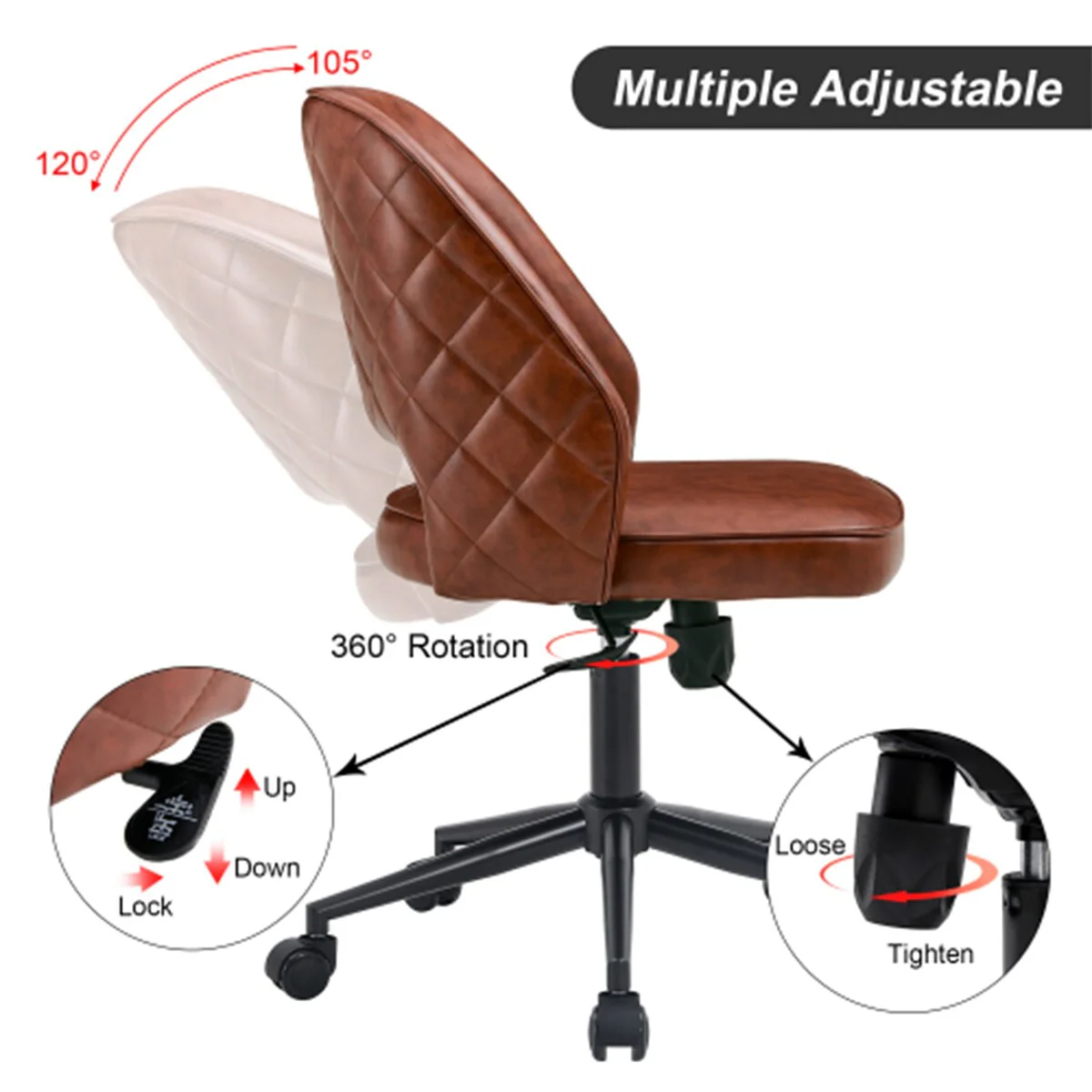 PU Office swivel chair