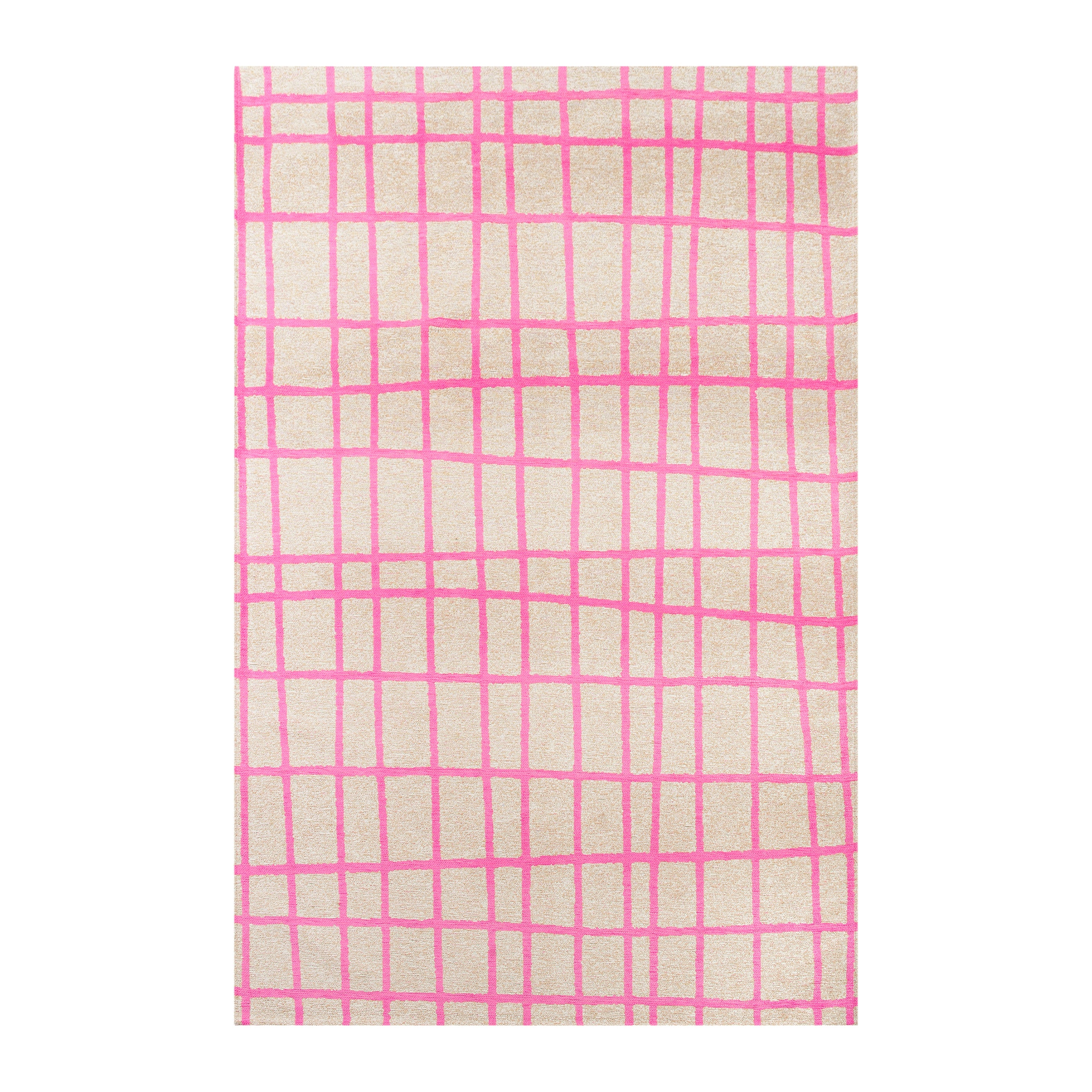 Lola & Moi Caro Vloerkleed - Hot Pink - 170 x 240 cm