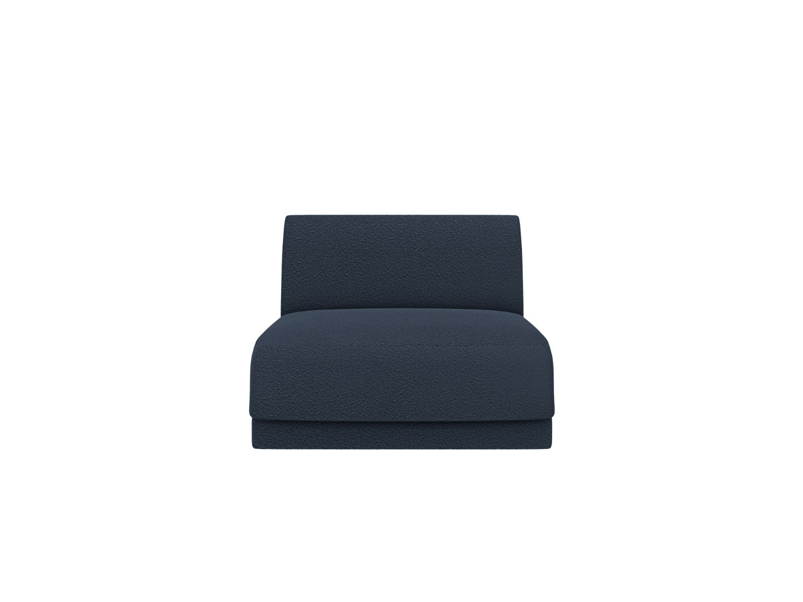 Micadoni Module Miley boucle donkerblauw - 90x75x70cm