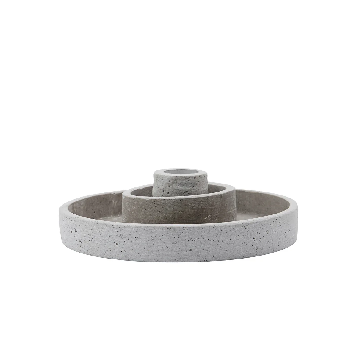House Doctor - Daca Kerzenhalter, Ø 15 cm, grau