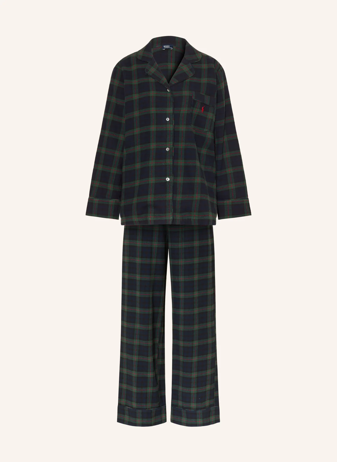 POLO RALPH LAUREN Schlafanzug aus Flanell