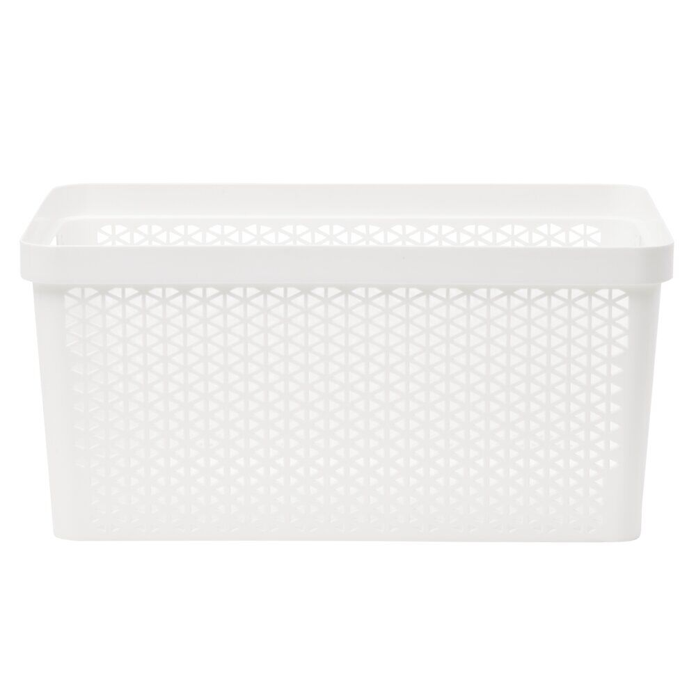 Panière linge 40L blanc