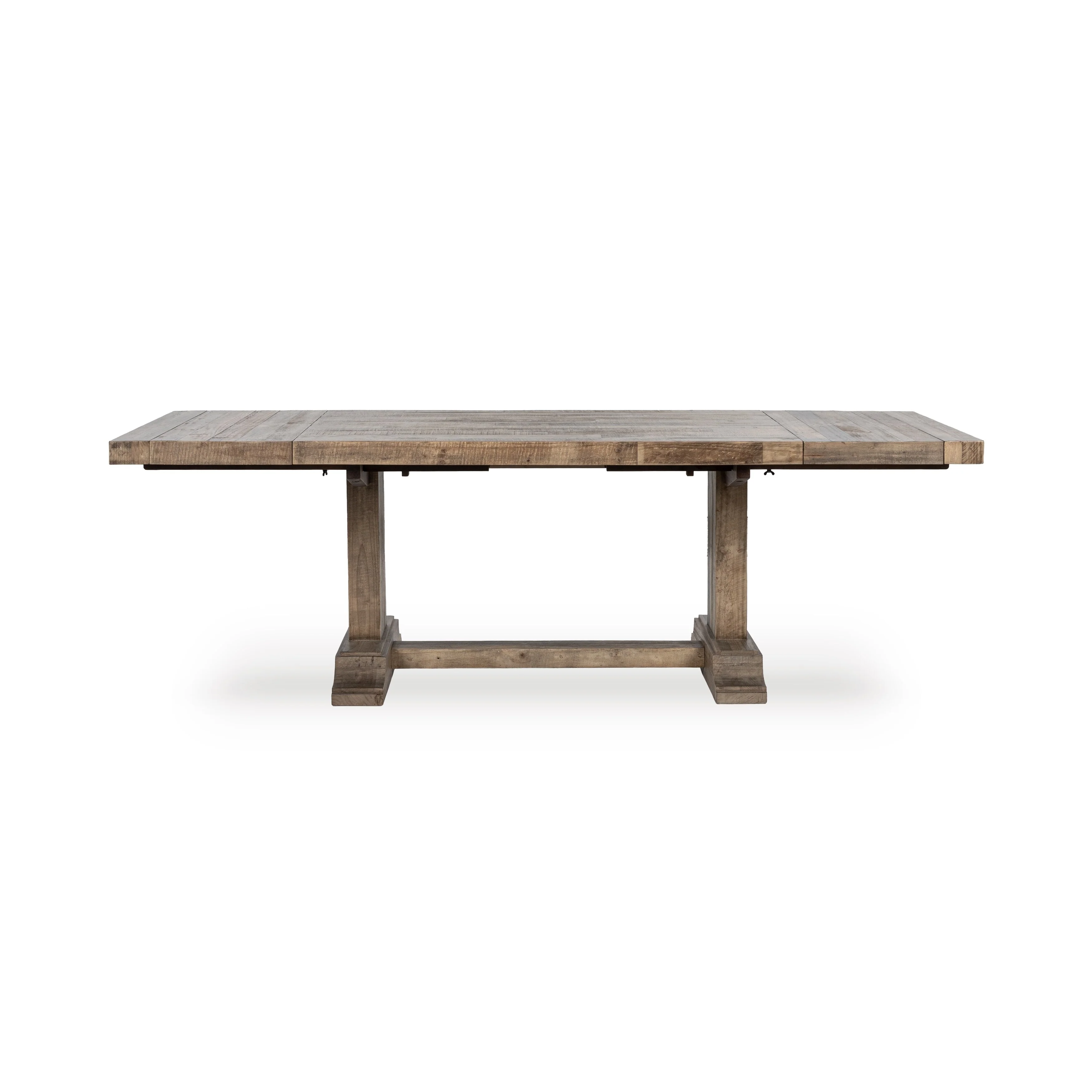 Dita Reclaimed Pine Wood Extendable Dining Table by Kosas Home