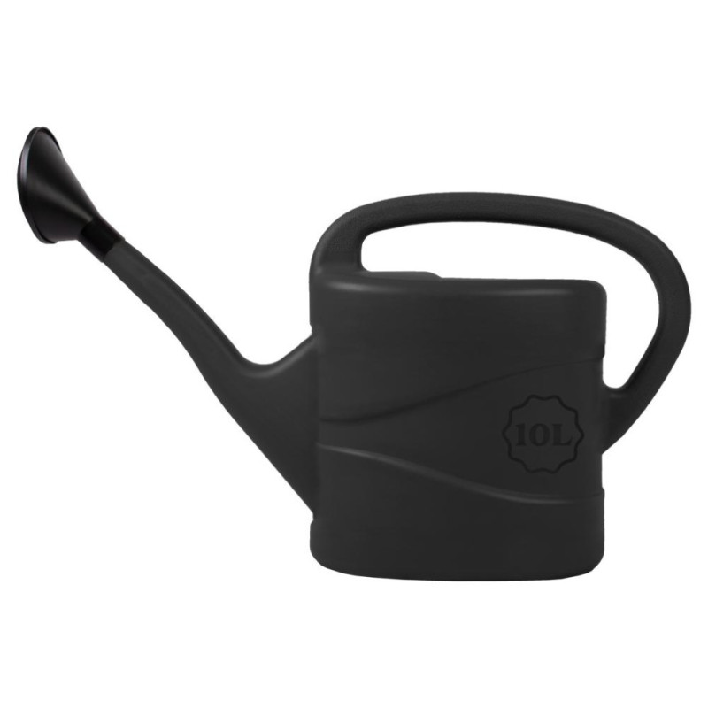 Arrosoir noir avec pomme d'arrosage 10 L AVR-TOOLS