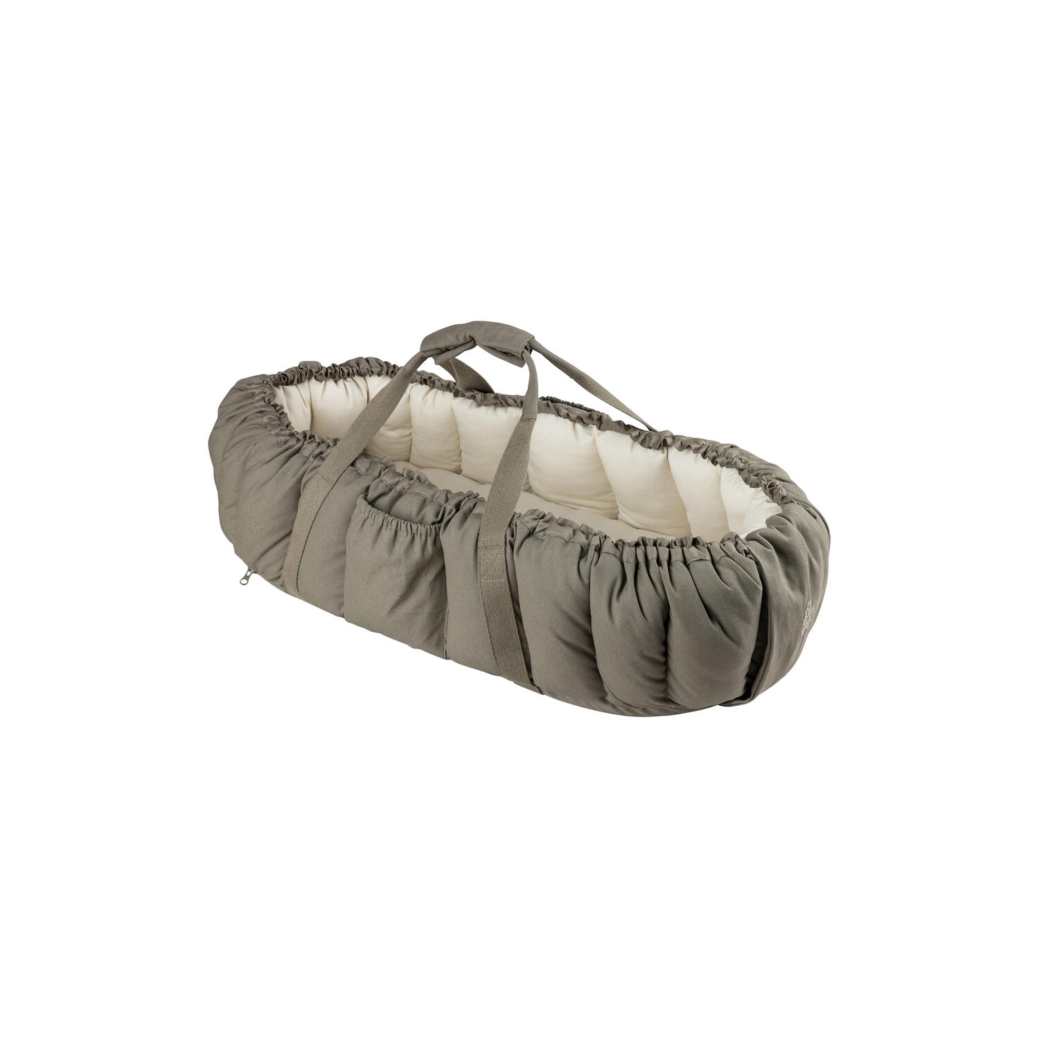 3-i-1 babynest, dark olive