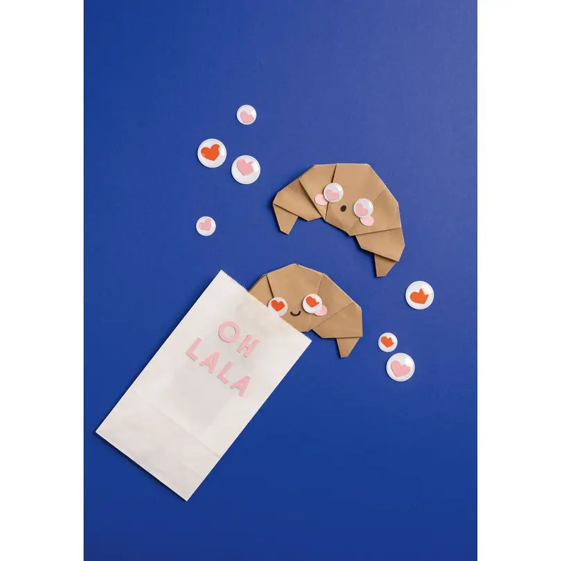 Sticker 6er-Set Hearts