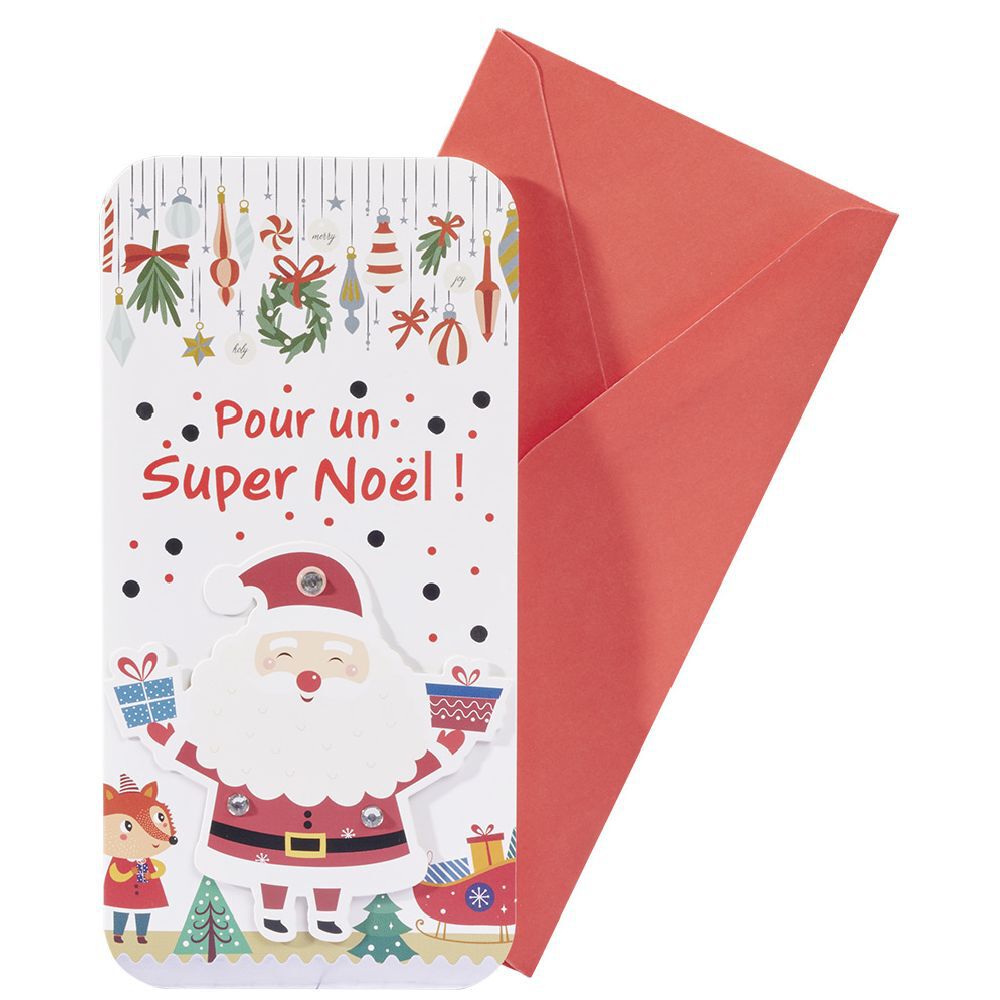 Enveloppe cadeau porte-billets (10 modèles)