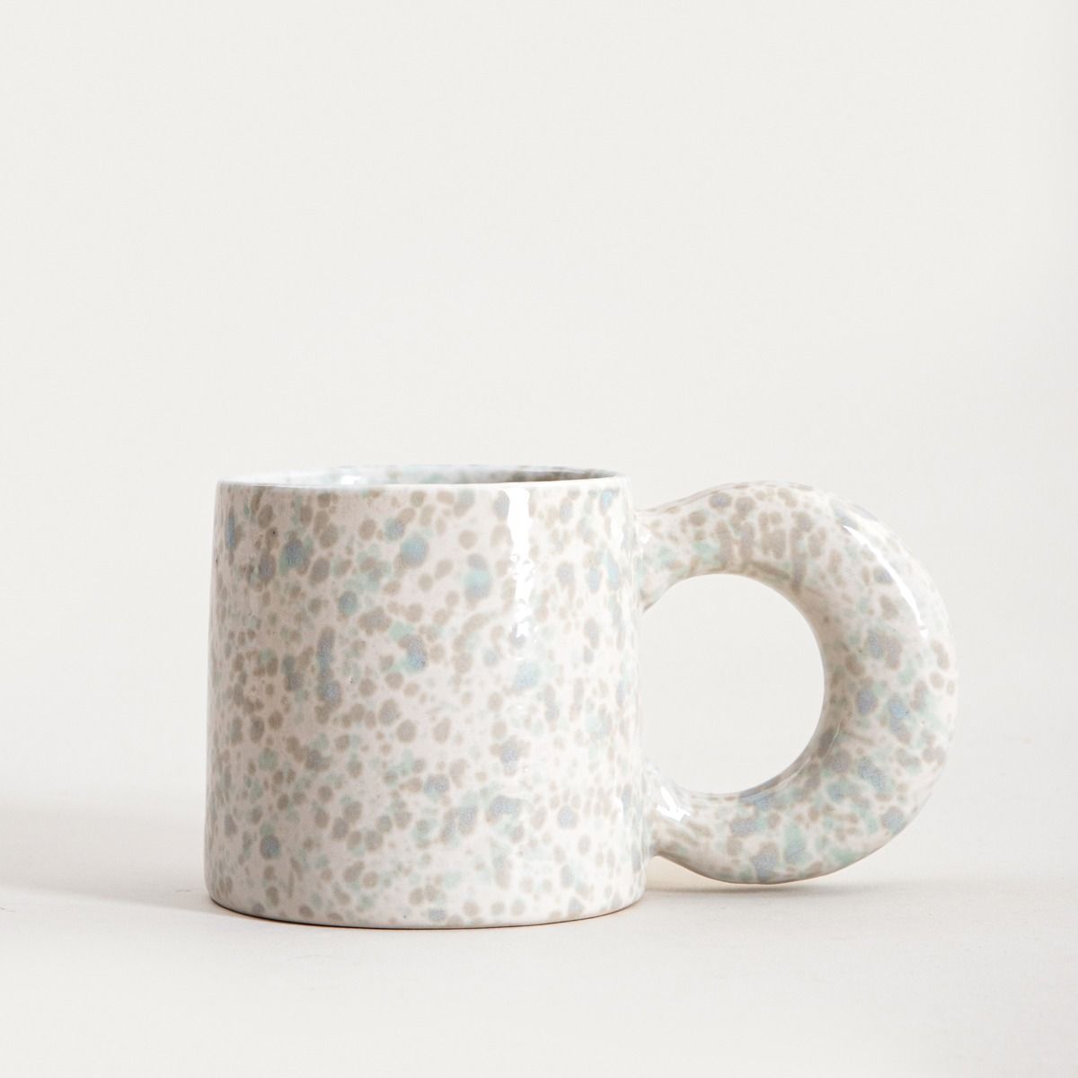 Kubek MORNE nakrapiany szary 0,3 l