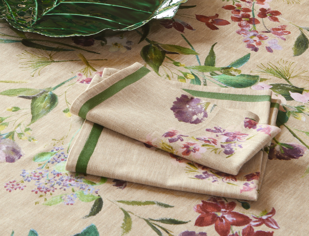 Lot de 2 serviettes de tableBouquet des Landes