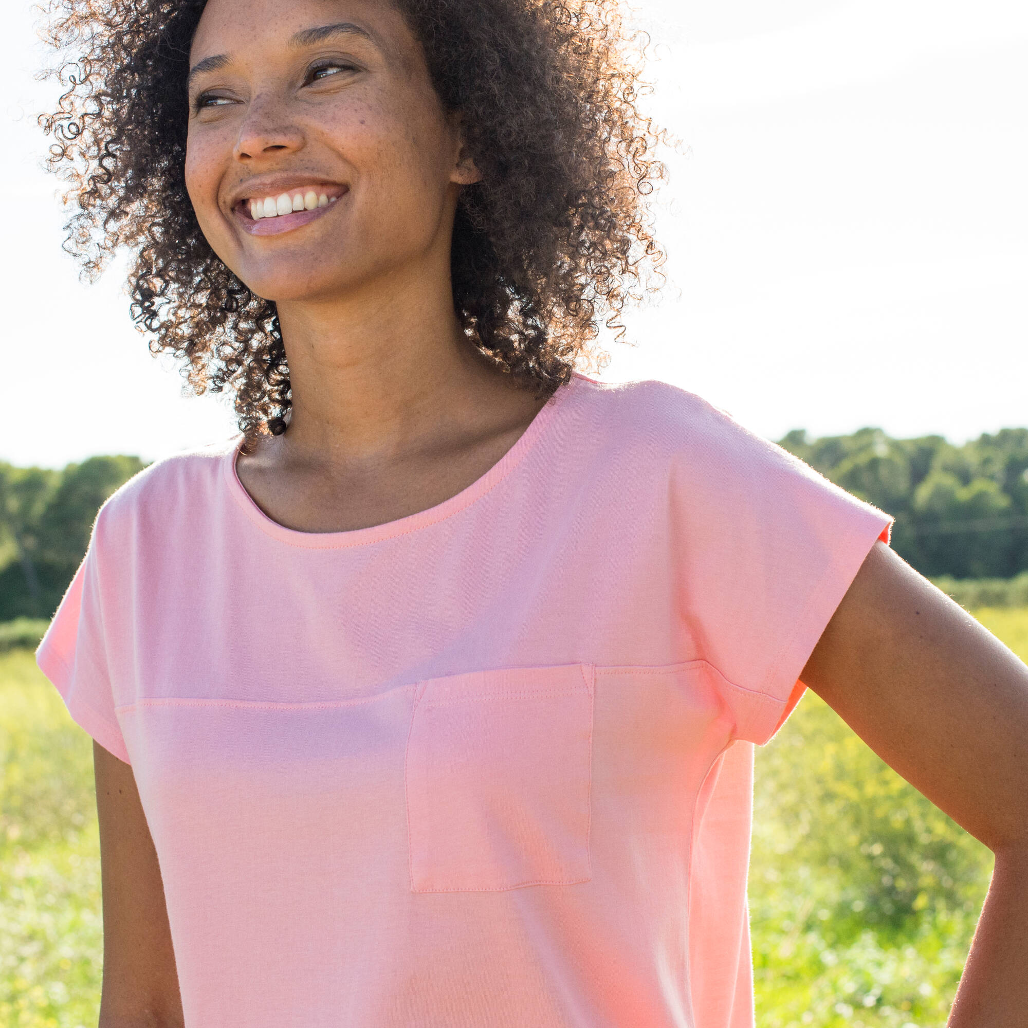 T-shirt imprimé col rond