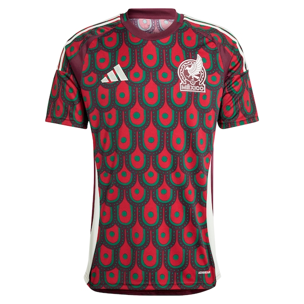 Mexico National Team adidas 2024 Home Replica Jersey - Burgundy