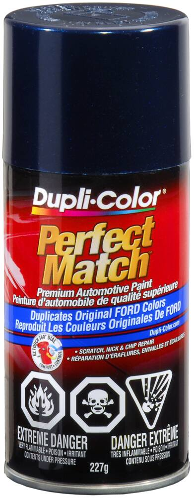 Dupli-Color Perfect Match Premium Acrylic Lacquer Automotive Aerosol Spray Paint, True Blue (L2), 227-g