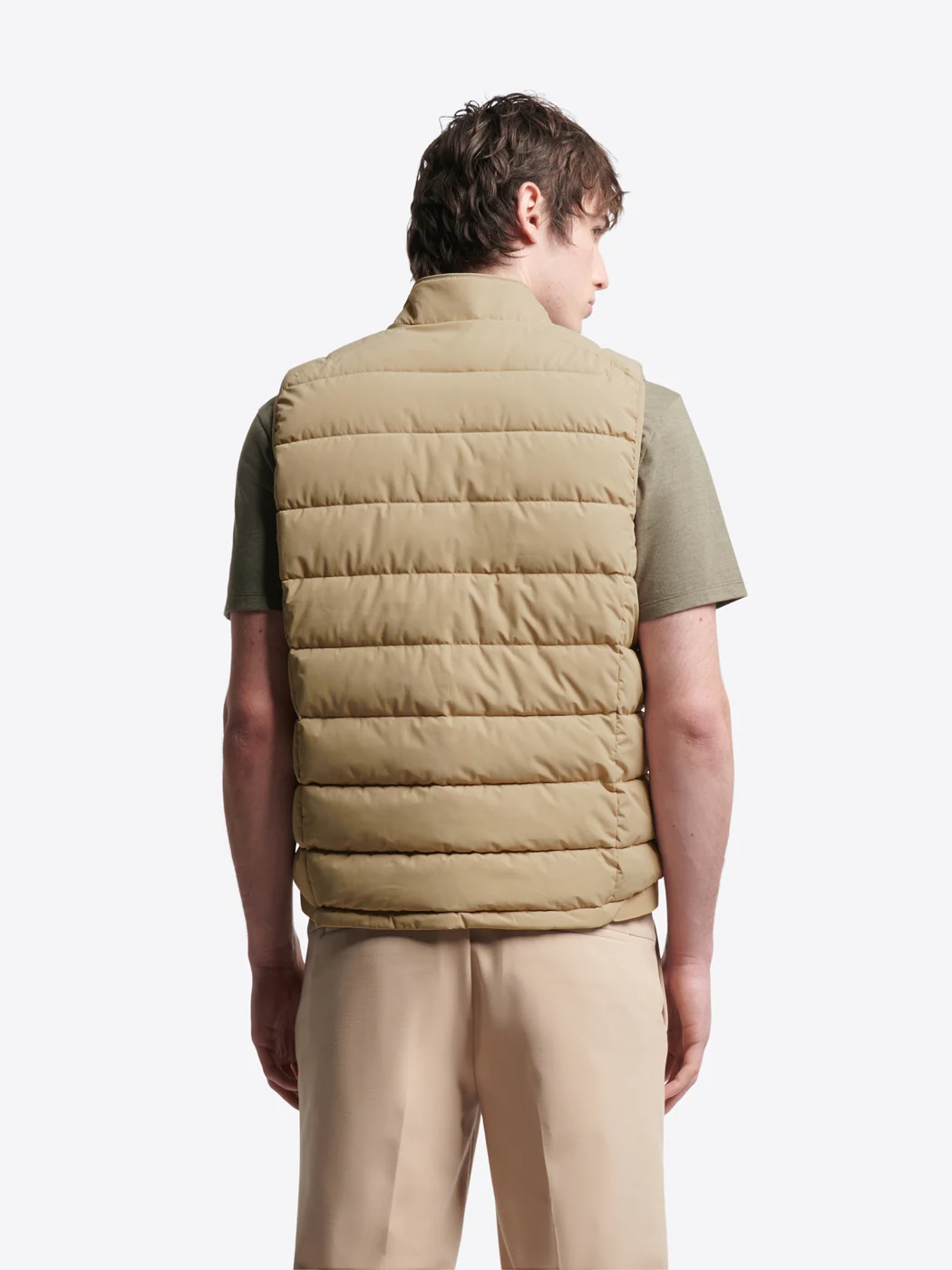 Doudoune sans manches matelassée