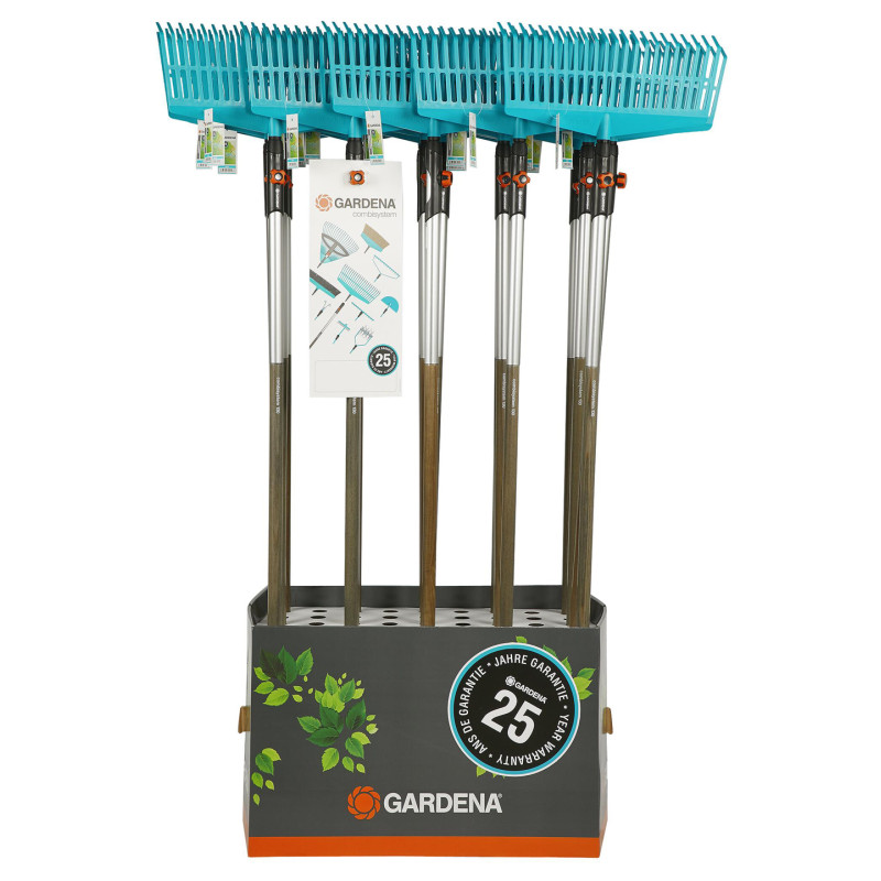 Râteau avec manche Combisystem 130 cm GARDENA