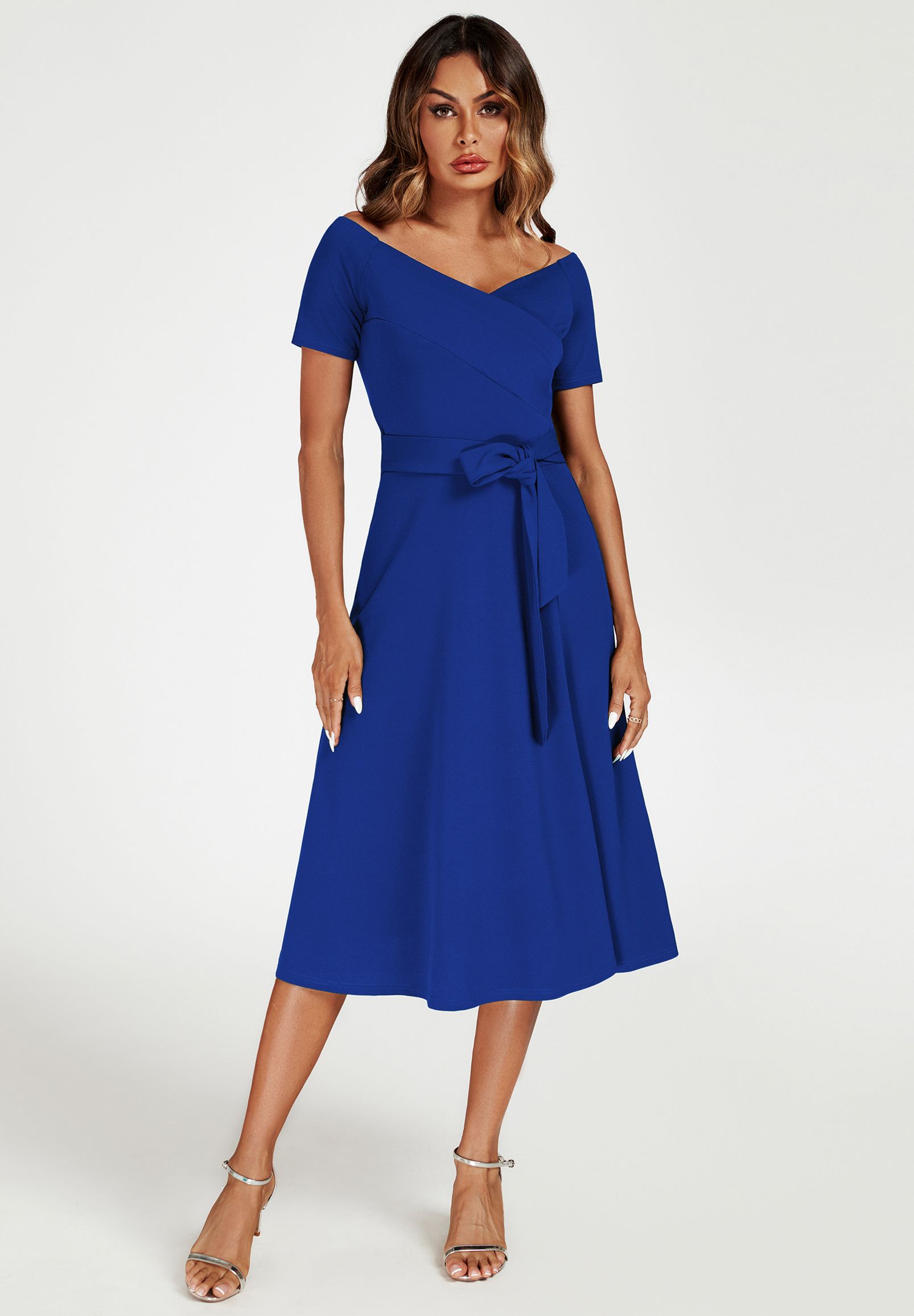FS Collection Bardot Midi Dress