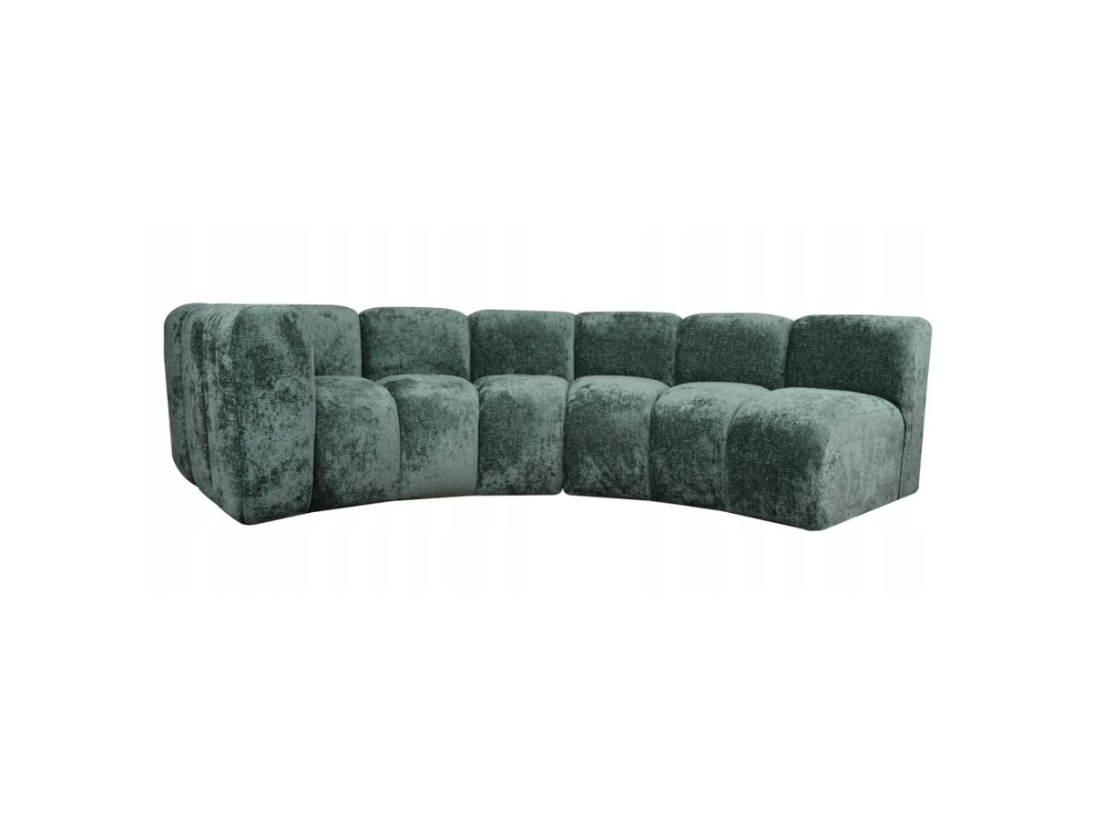 Wygodna Designerska Zaokrąglona Sofa Modułowa Grand 261 Cm - Konfiguracje