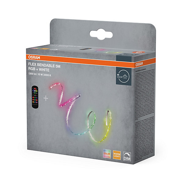 OSRAM Ruban LED RGBW Flex Bendable 5M intérieur