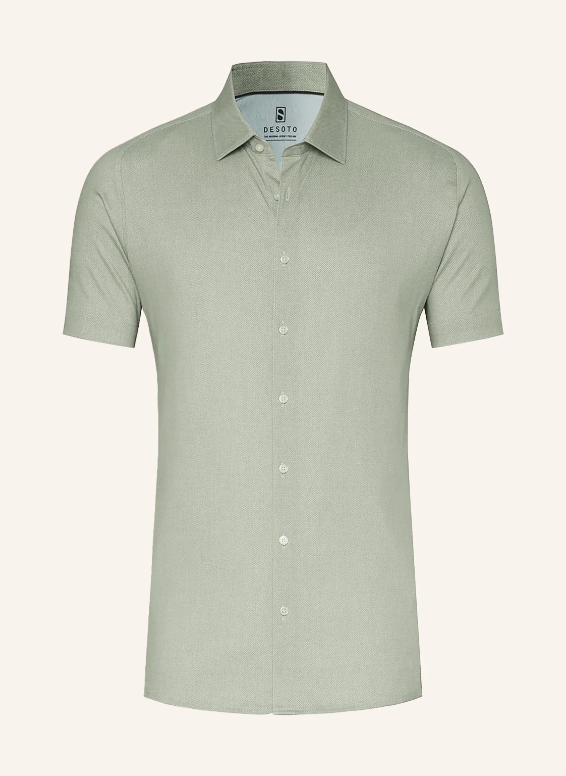 DESOTO Kurzarm-Hemd Slim Fit aus Jersey