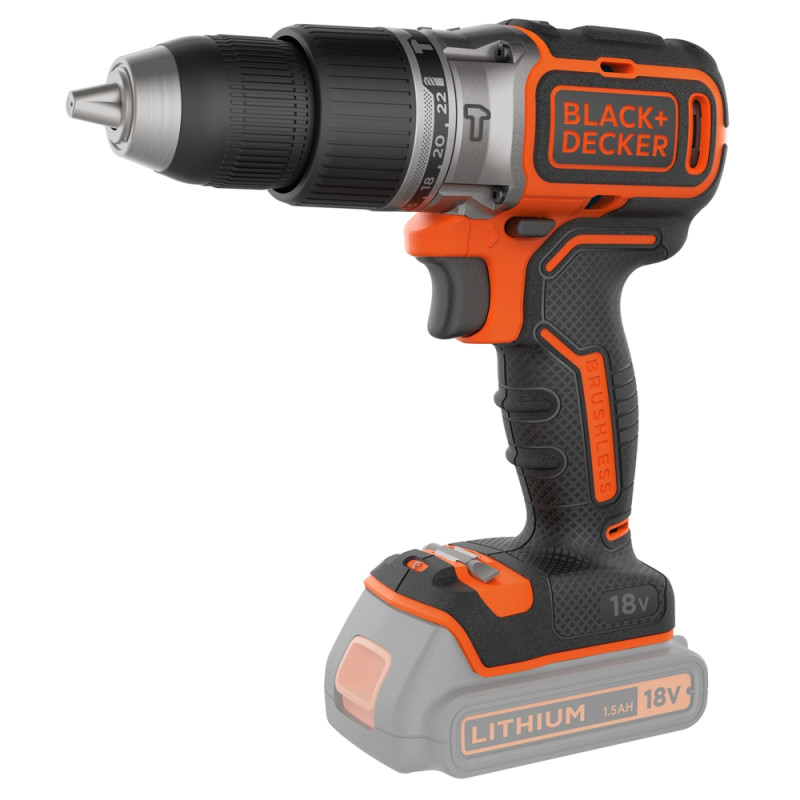 Perceuse à percussion sur batterie BL188N-XJ 18 V BLACK DECKER