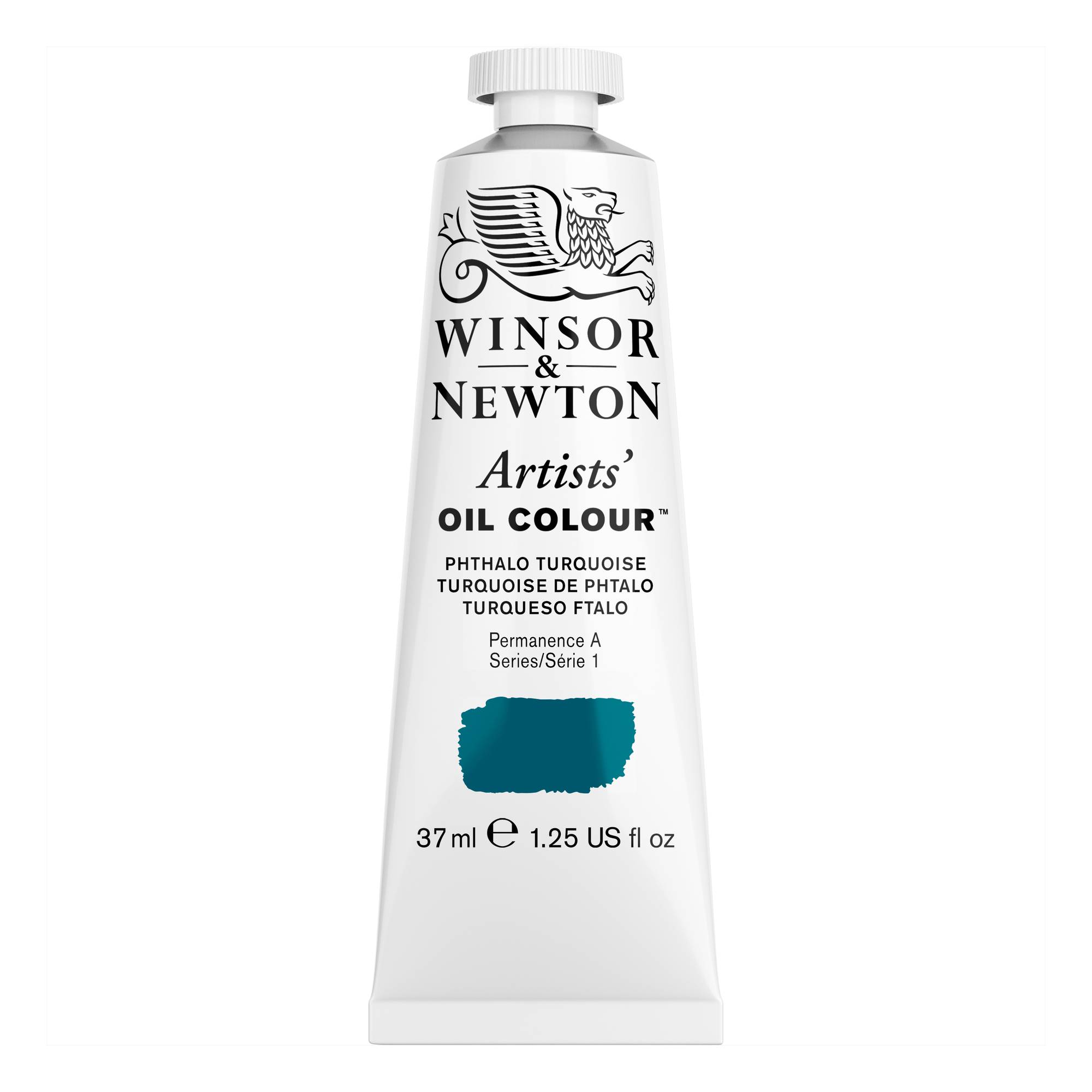 Winsor and Newton Artists Oil Colour Phthalo Turquoise 37ml