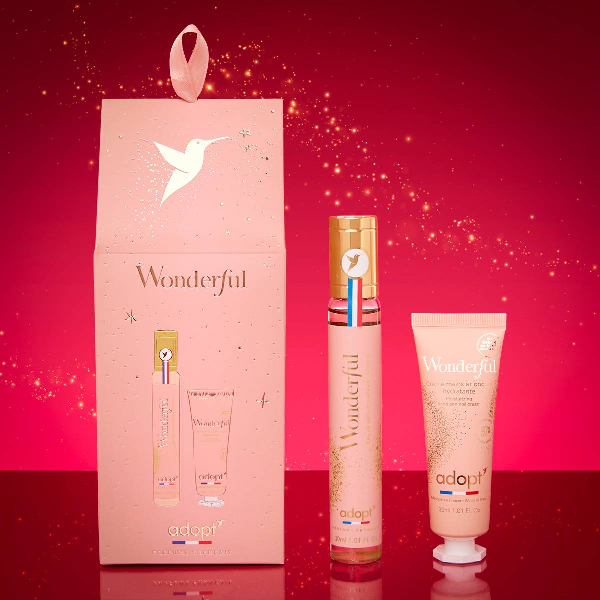 WonderfulCoffret eau de parfum 30 ml   crème main 30ml