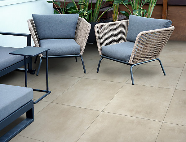 Carrelage Loft TH.2 Crema - ADZ 80 x 80cm( vendu par boite de0,64 m² )