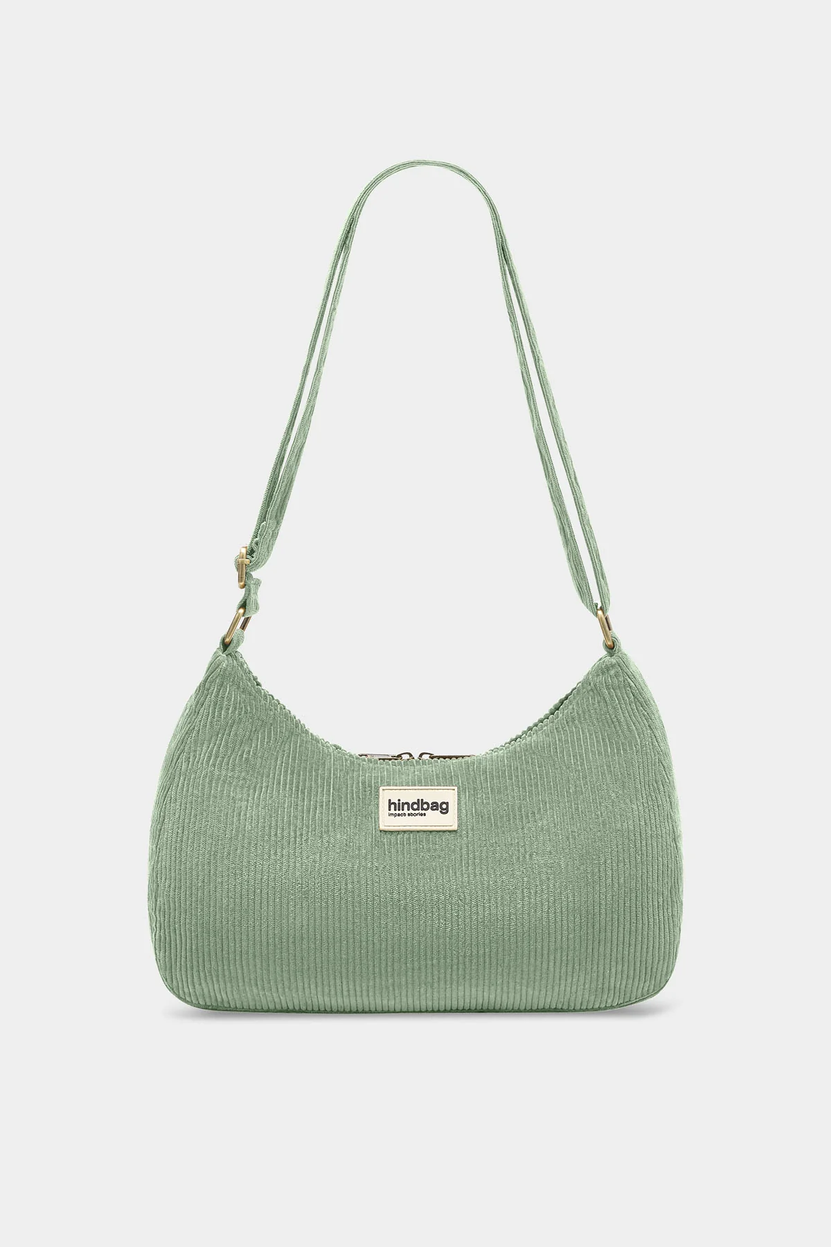 Sac Rosa Velours Vert d'eau
