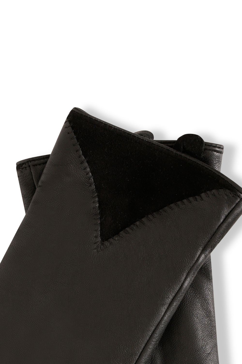 Barneys Originals Gift Boxed Real Leather & Suede Contrast Gloves