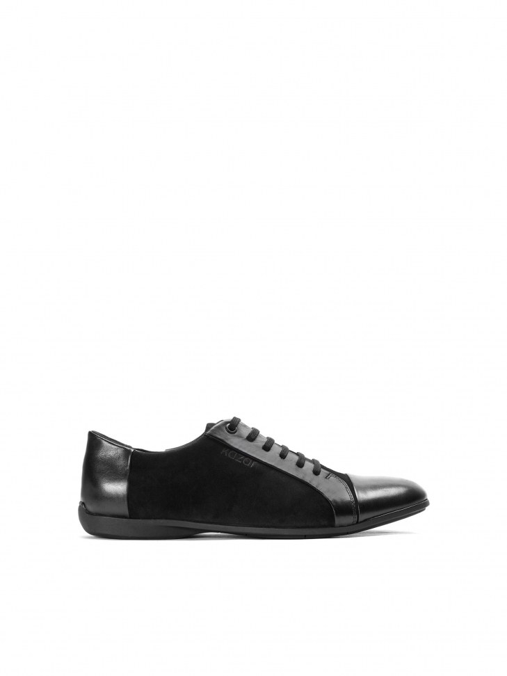 Men's black casual shoes