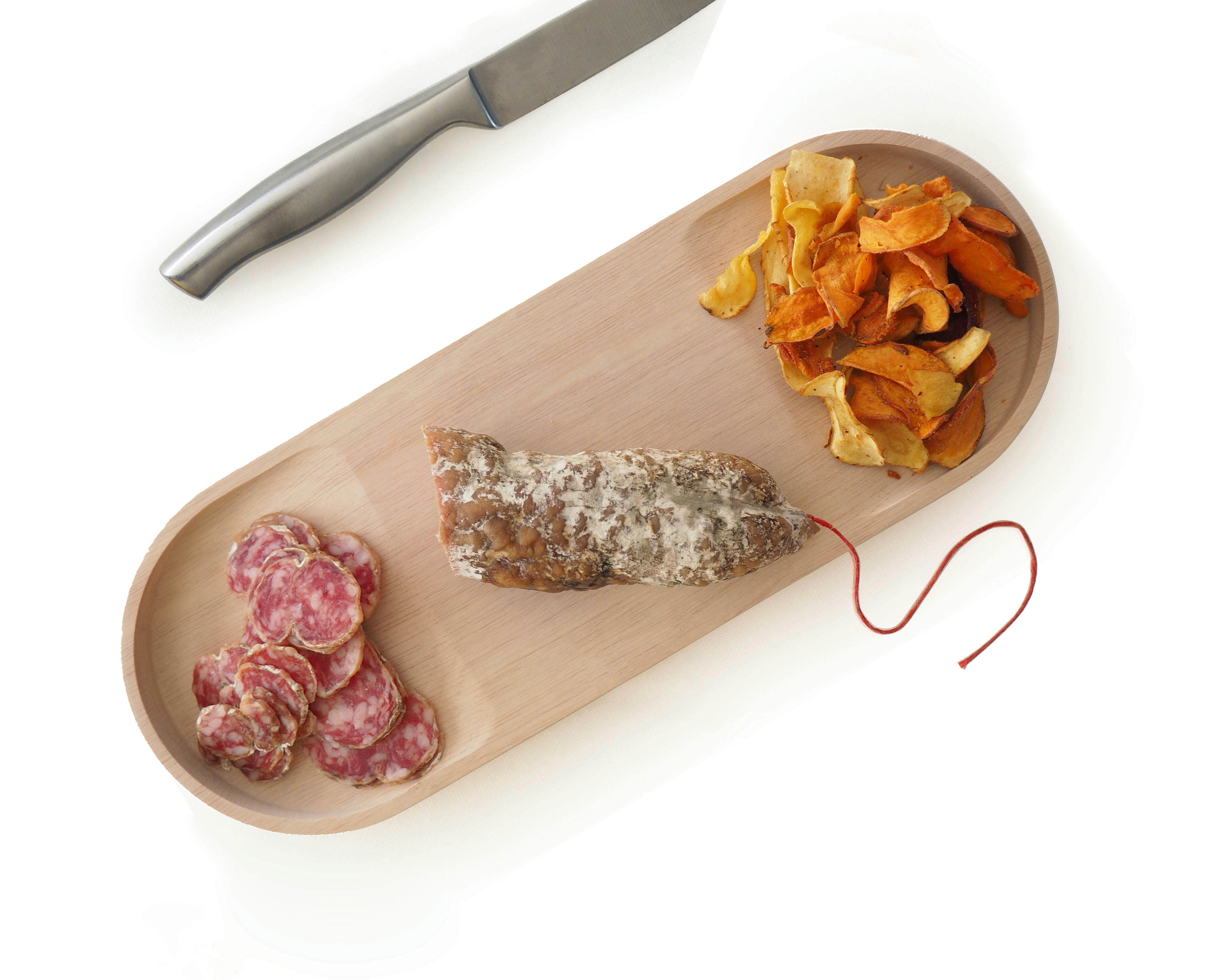 PLANCHA - Planche à découper double laquée blanche