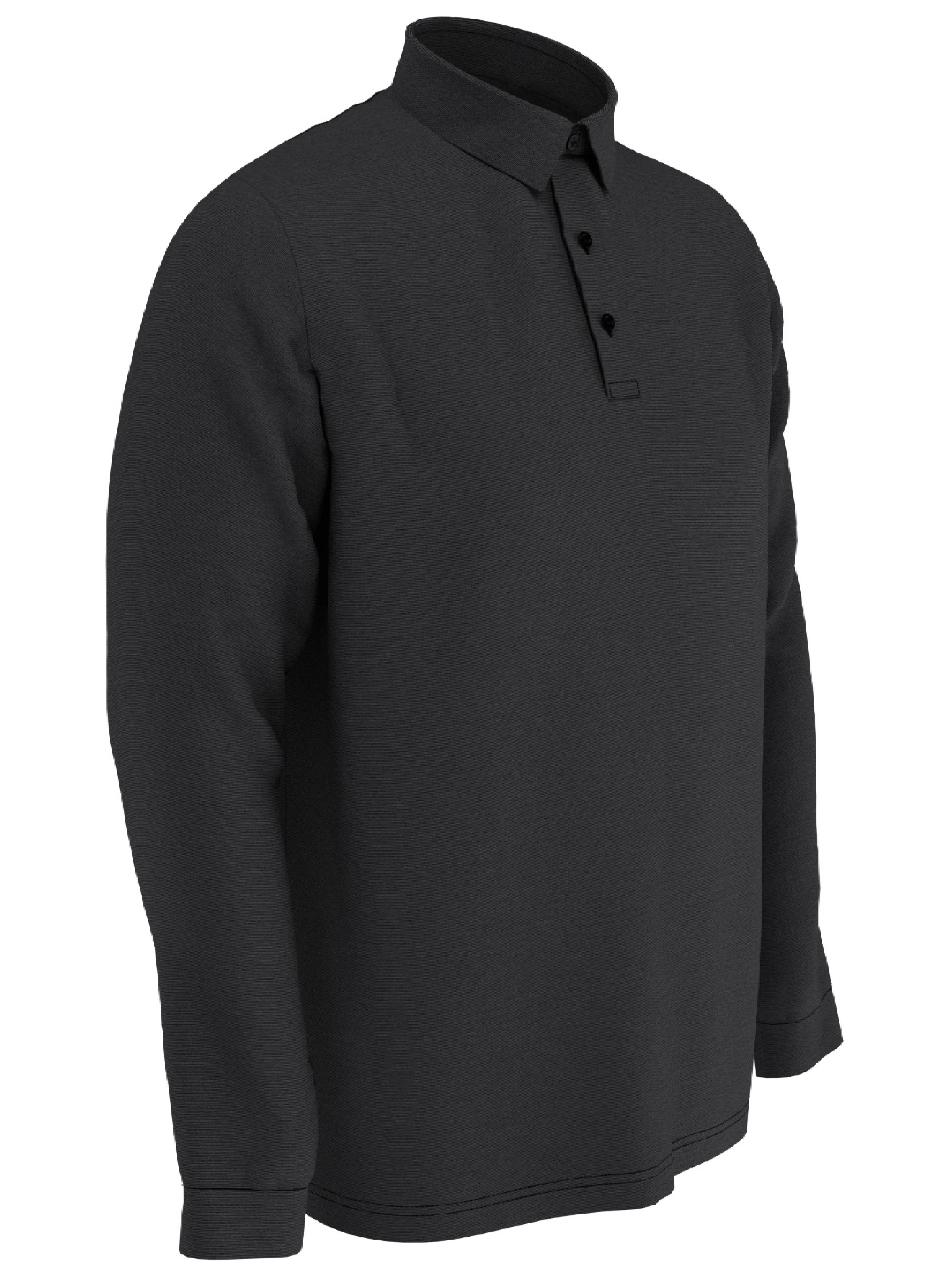 Big & Tall Swing Tech Essential Long Sleeve Polo