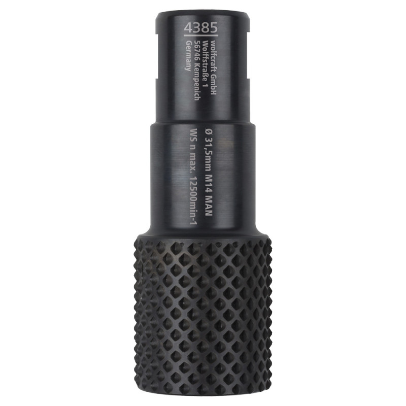 Râpe cylindrique pour meuleuse d'angle Ø 31,5 mm WOLFCRAFT
