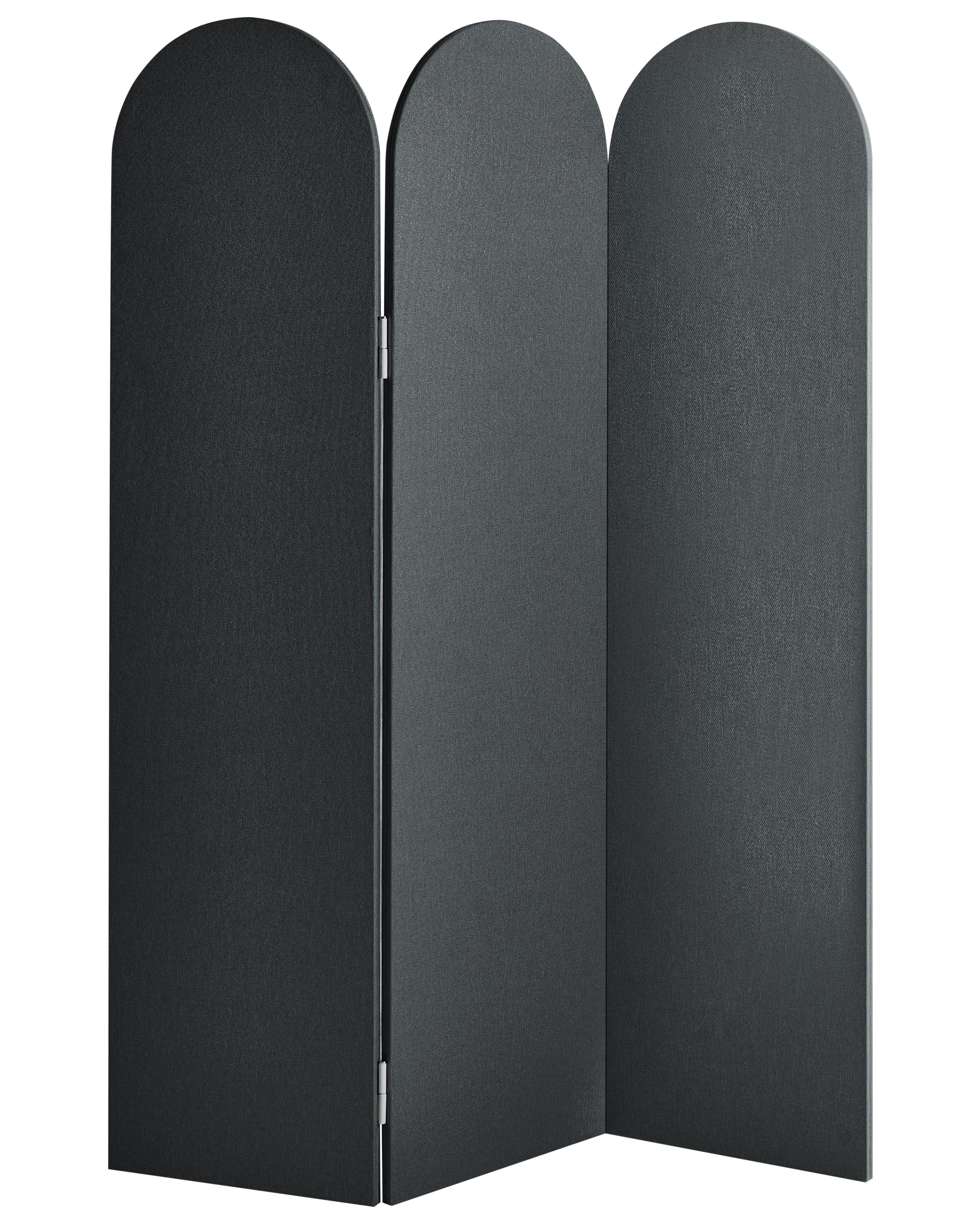 Office Divider SLIMMY 120 x 160 cm Dark Grey