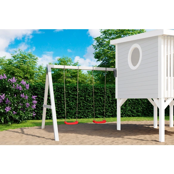 Spielturm »Tivoli«, BxHxT: 261 x 210 x 246 cm, weiss