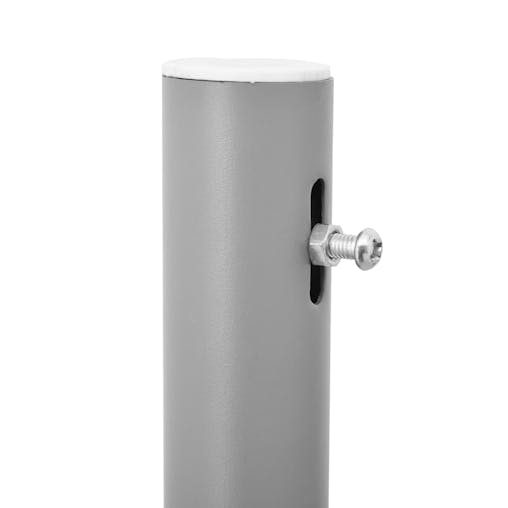 NNEVL Patio Retractable Double Side Awning 170x600 cm Anthracite