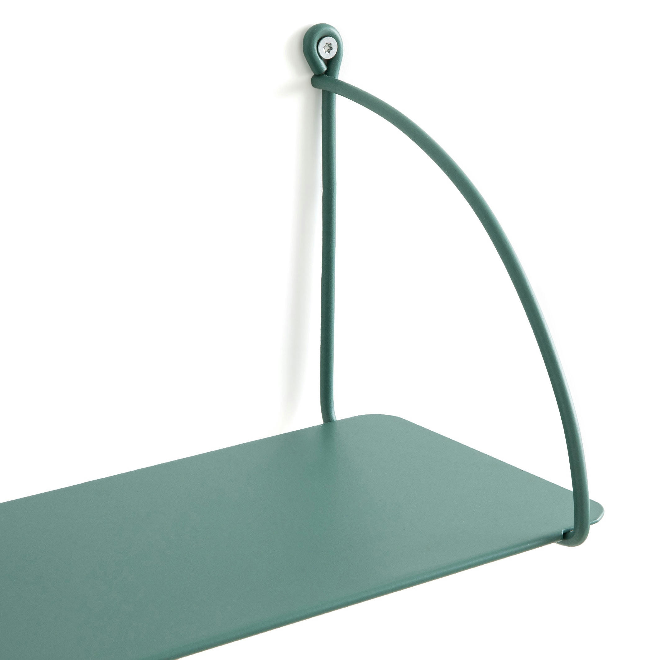 Etagère murale en métal acier L80 cm, Hiba