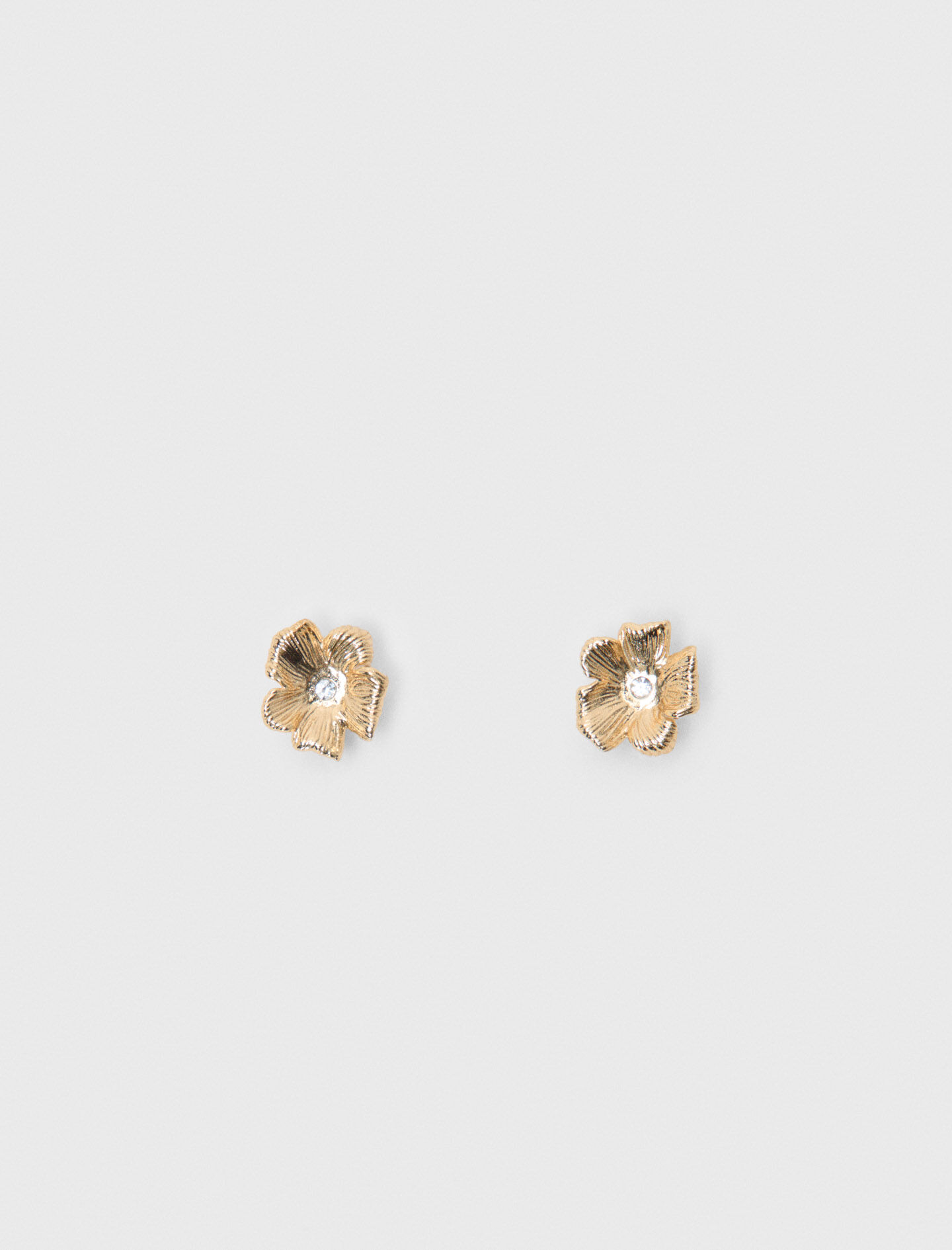 Puces d'oreilles fleurs