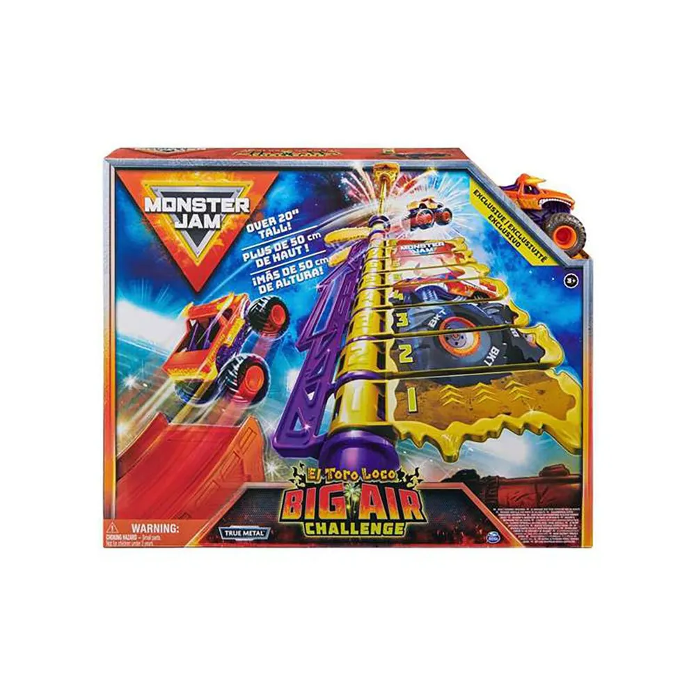 Spin Master Crazy Bull Big Air Challenge With Vehicle Included track launcher