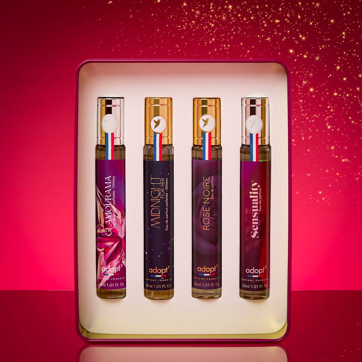 Night GlowCoffret 4 x eaux de parfums 30 ml