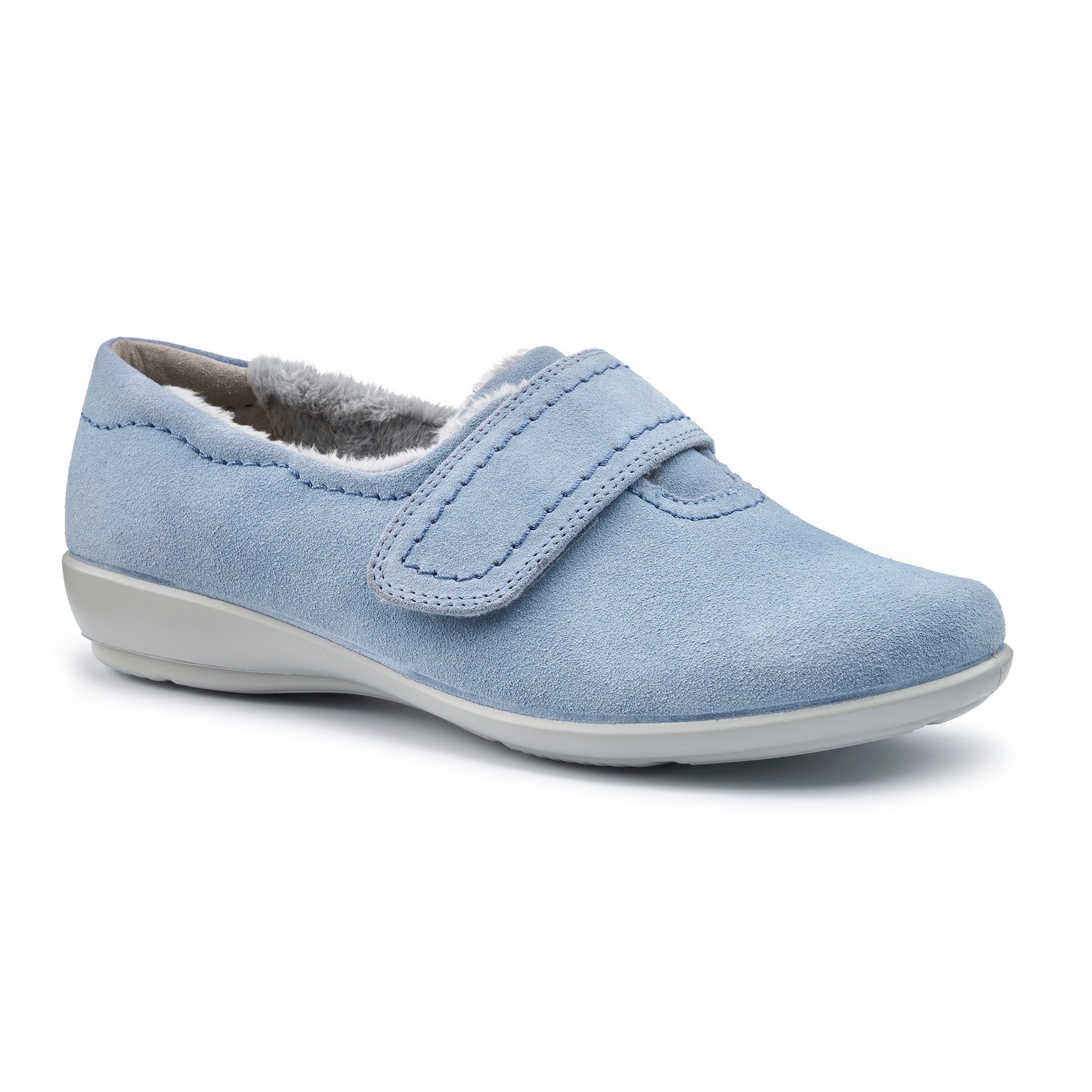 Hotter Wide Fit 'Toasty' Slippers